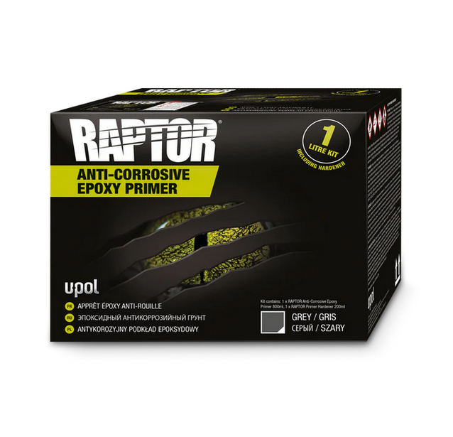 Raptor Anti-Corrosive Epoxy Primer Kit (1L)